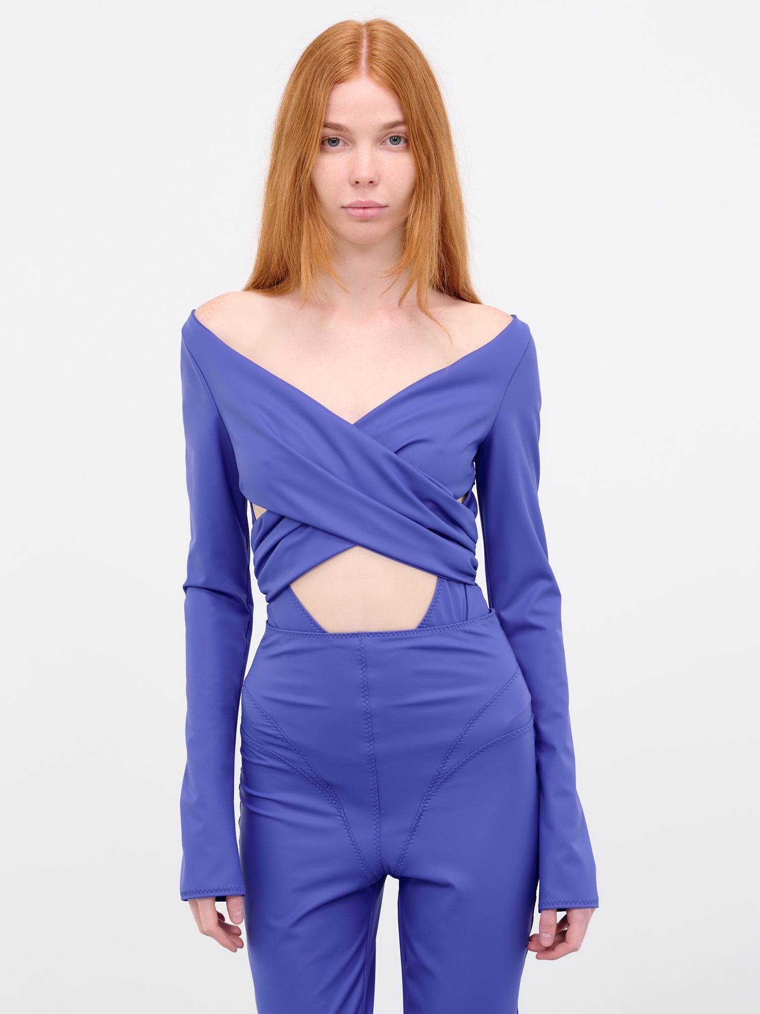 Cross Bodysuit (VEWW59001A-421-MEDIUM-BLUE)