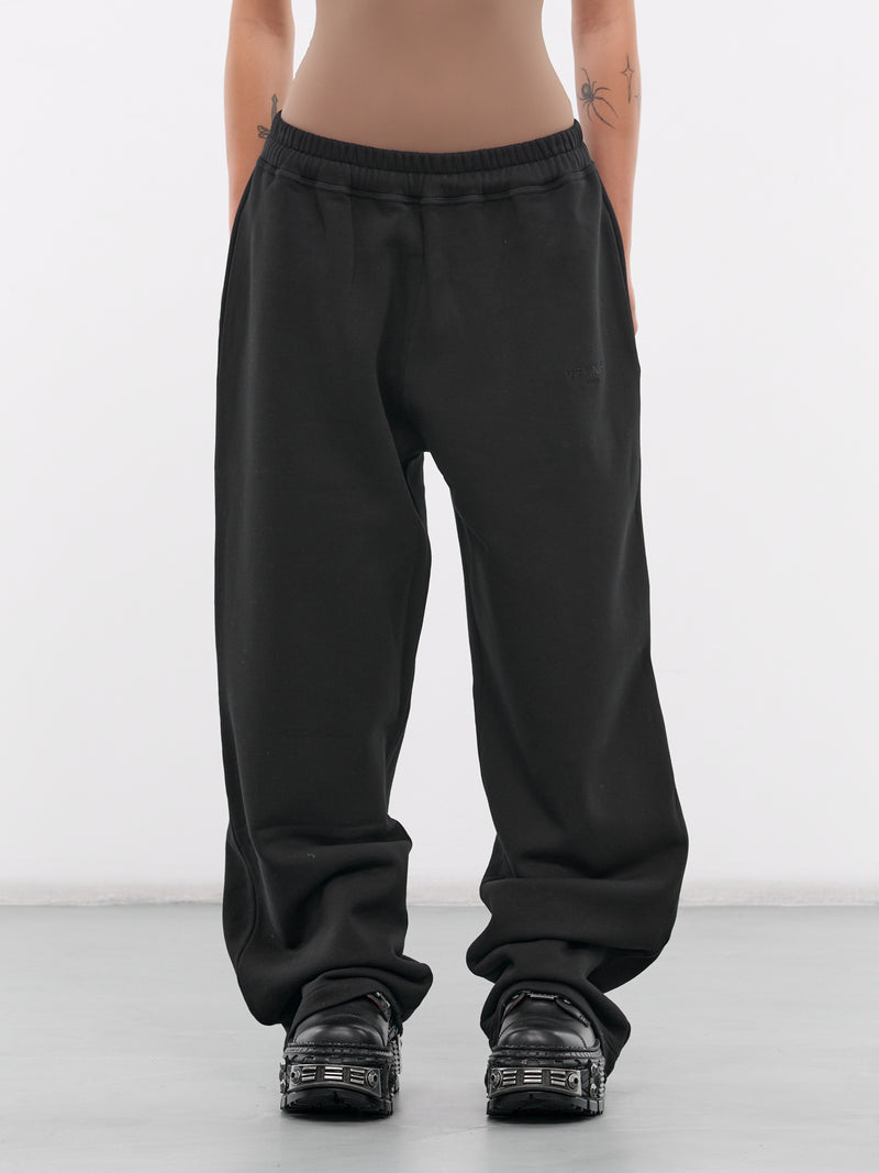 Logo Embroidered Sweatpants (VL22SP100B-BLACK)