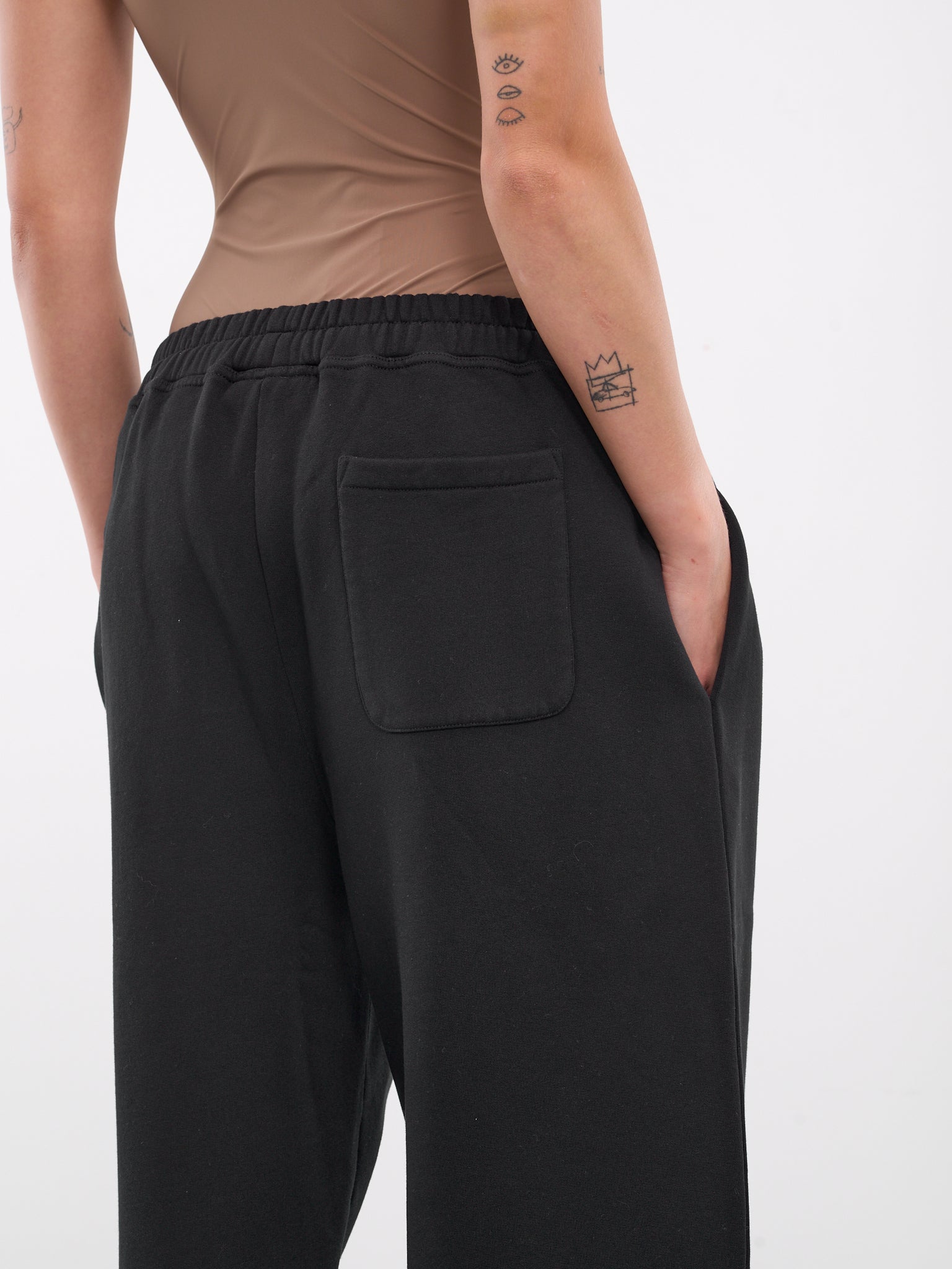 Logo Embroidered Sweatpants (VL22SP100B-BLACK)