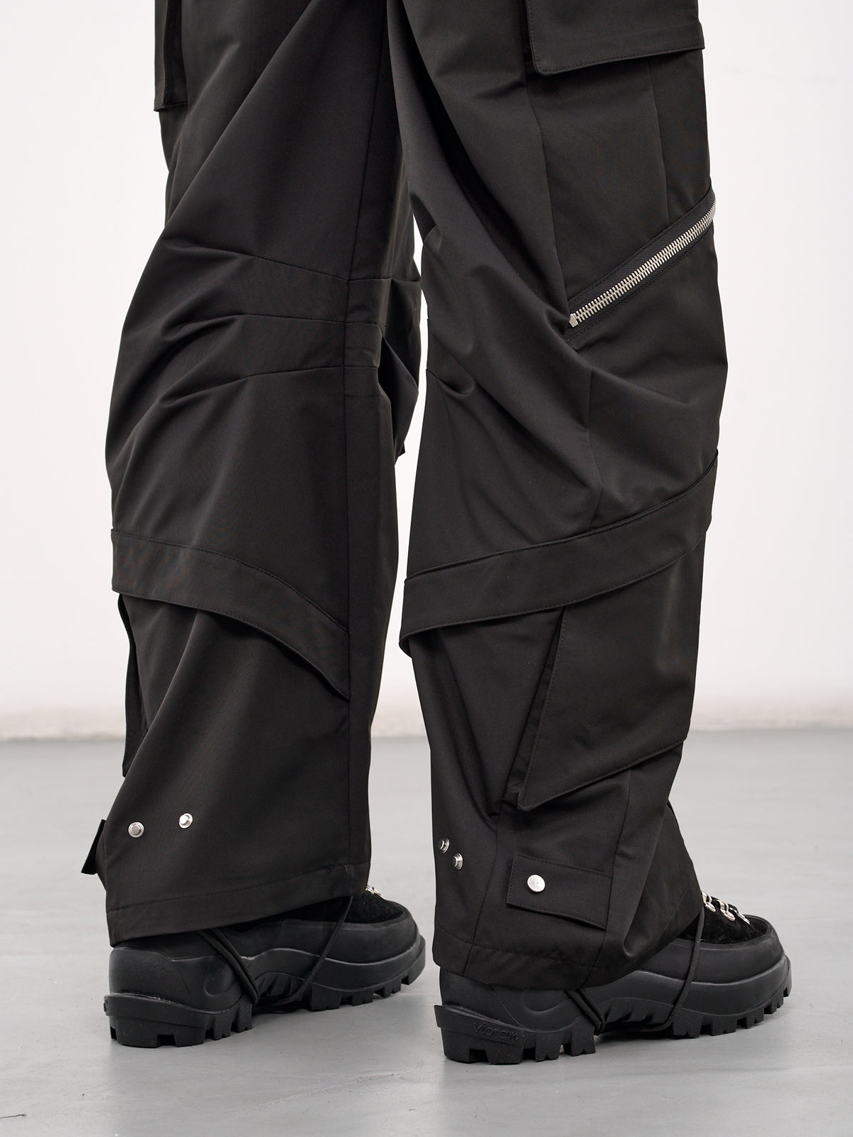 Spiral Cargo Trousers (W-10-149-BLACK)