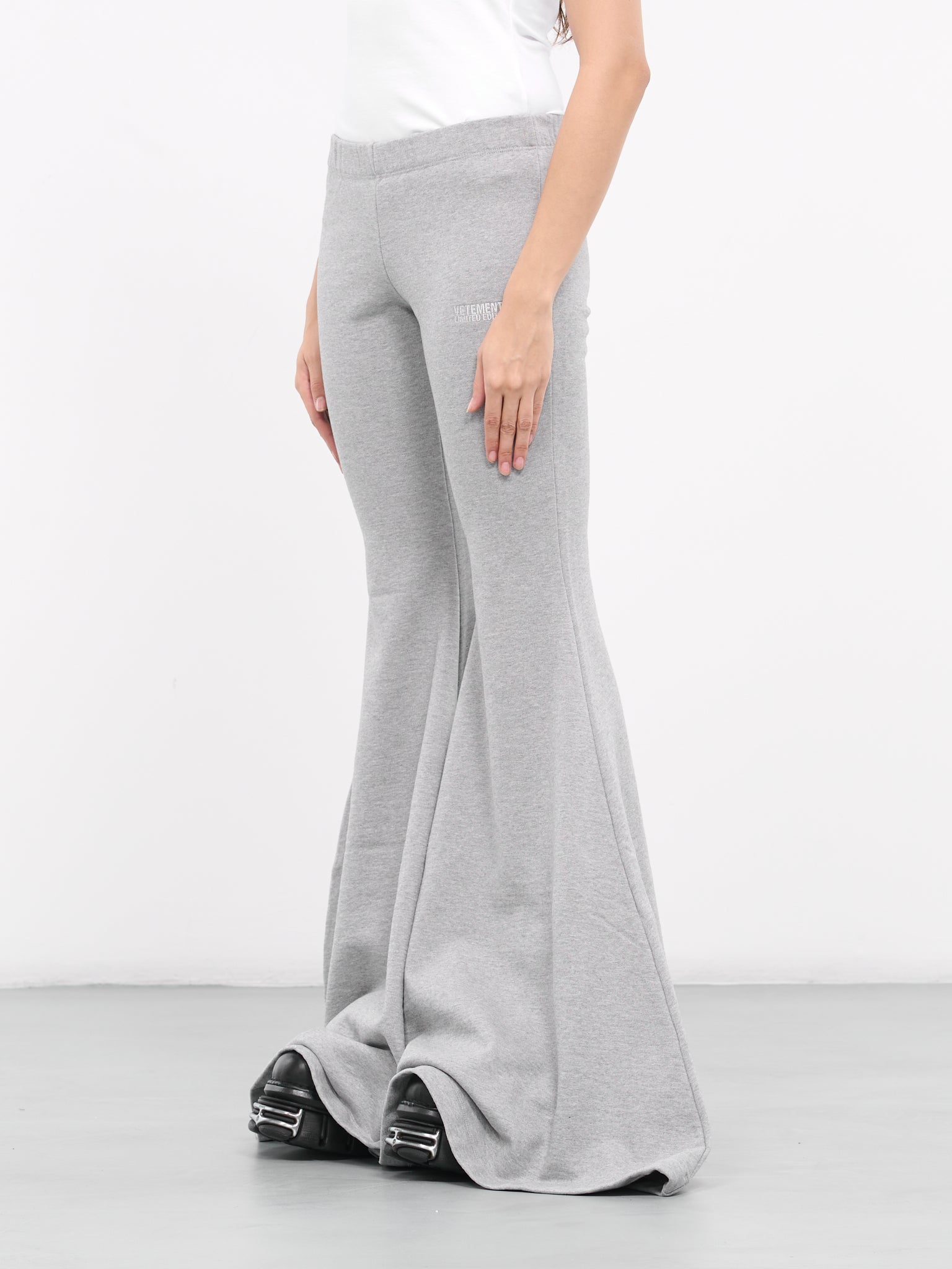 Grey Flared Joggers, Trousers