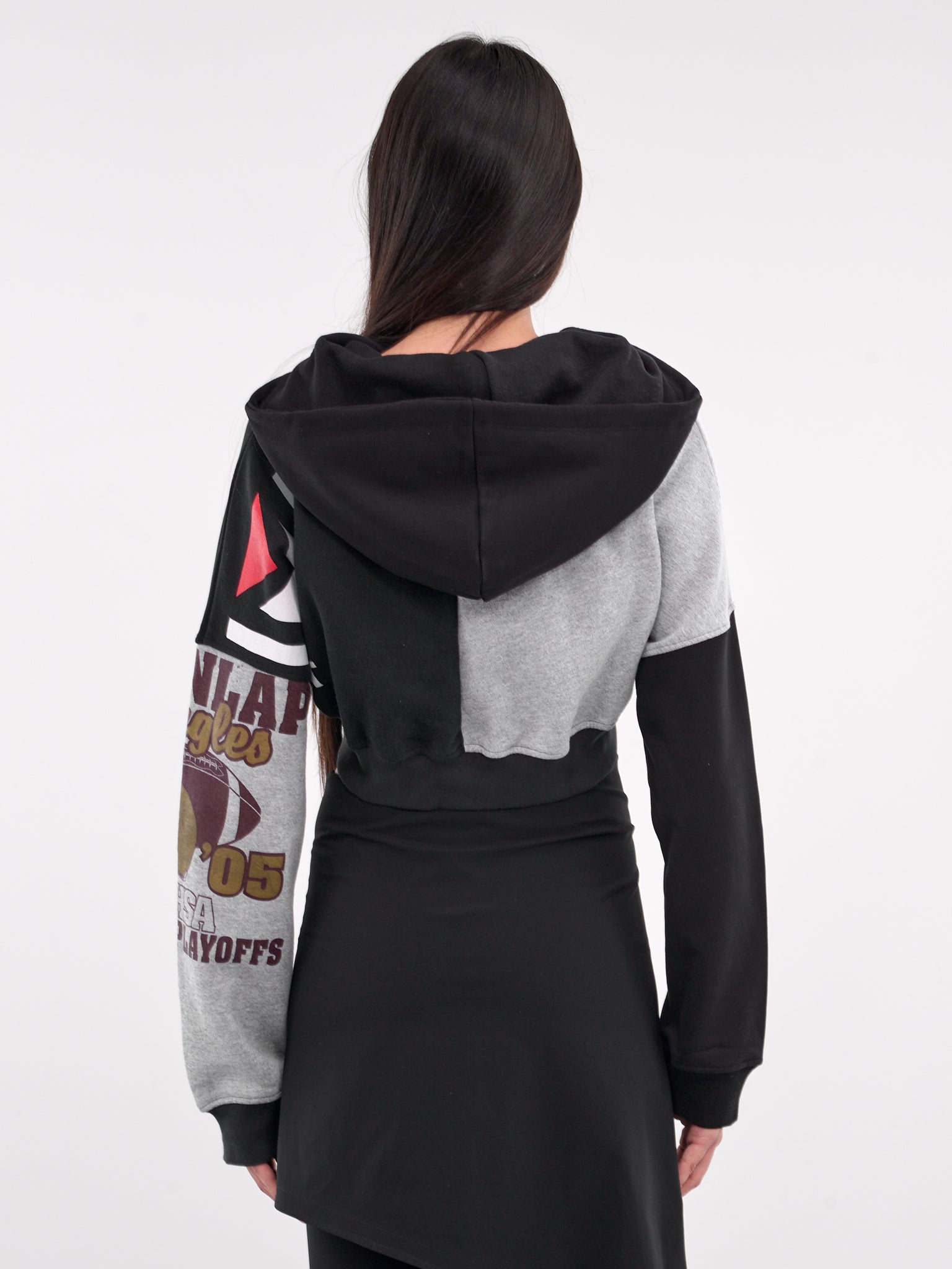 Upcycled Graphic Sweatshirts Hoodie (WST014A-UJER0007-MAGNET)