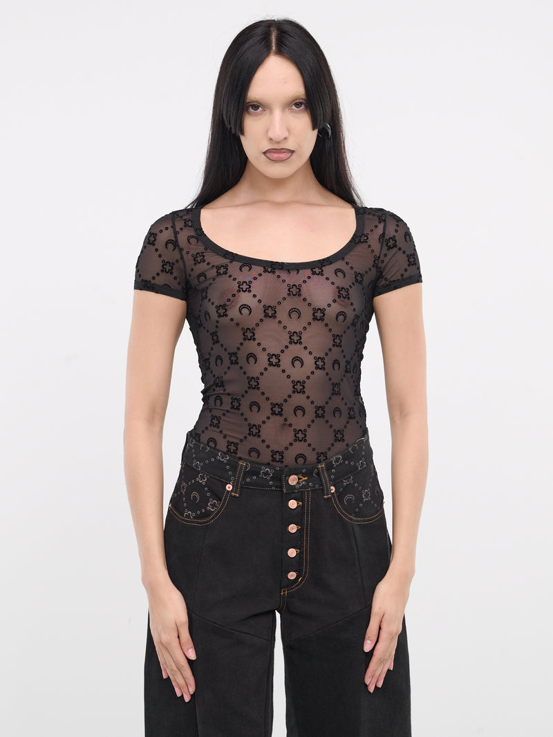 Simone Mock Neck Bodysuit  Black – Twisted Label Boutique