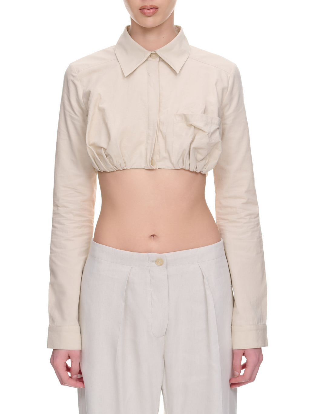 Inbuilt Bra Shirt by Christopher Esber Online, THE ICONIC