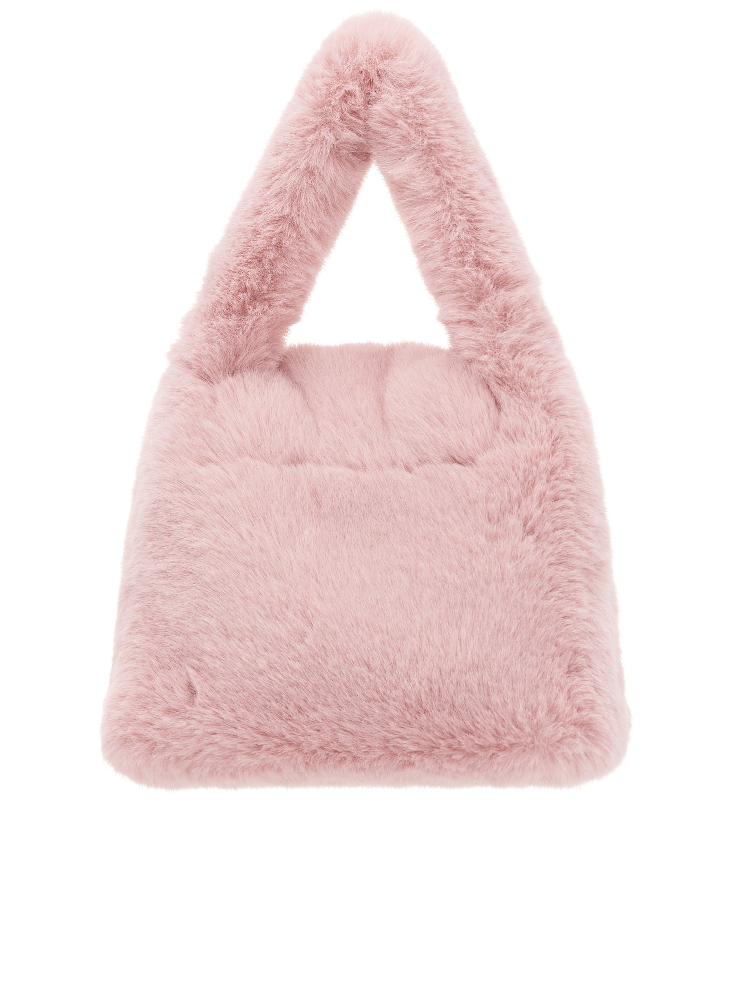 Blumarine Pink Faux-Fur Bag