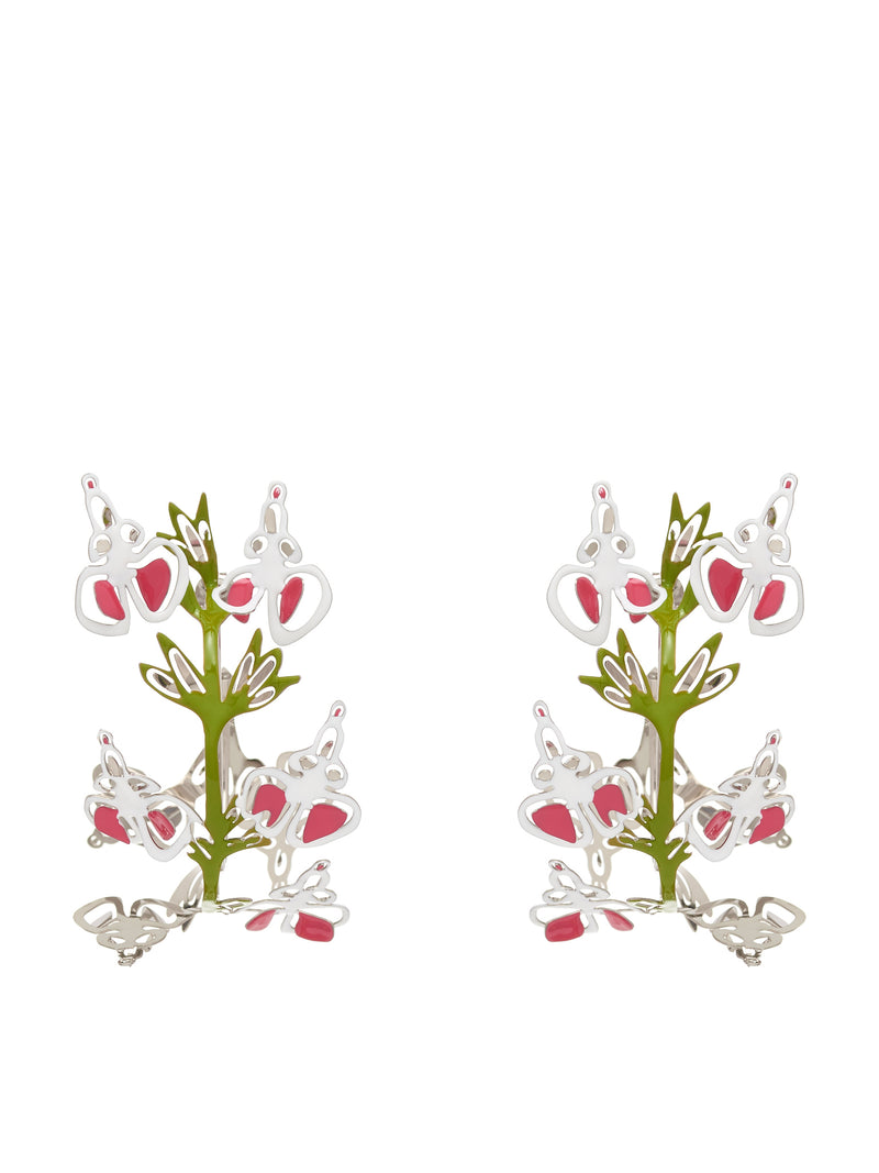 Y/Project Floral Earrings | H.Lorenzo - front