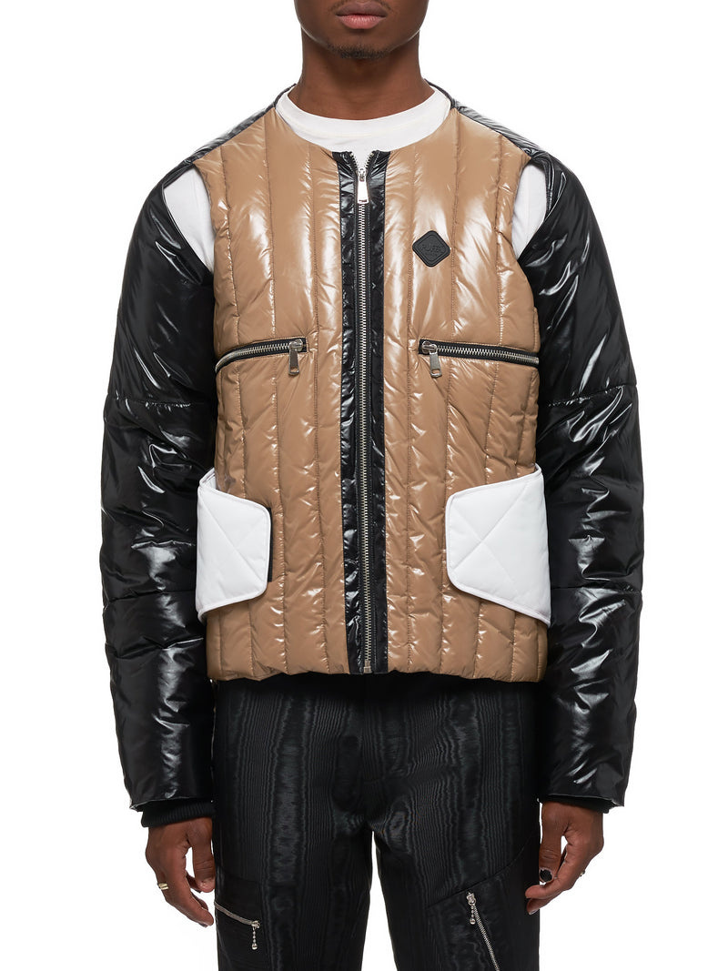 Louis Vuitton Distorted Motocycle Leather Jacket