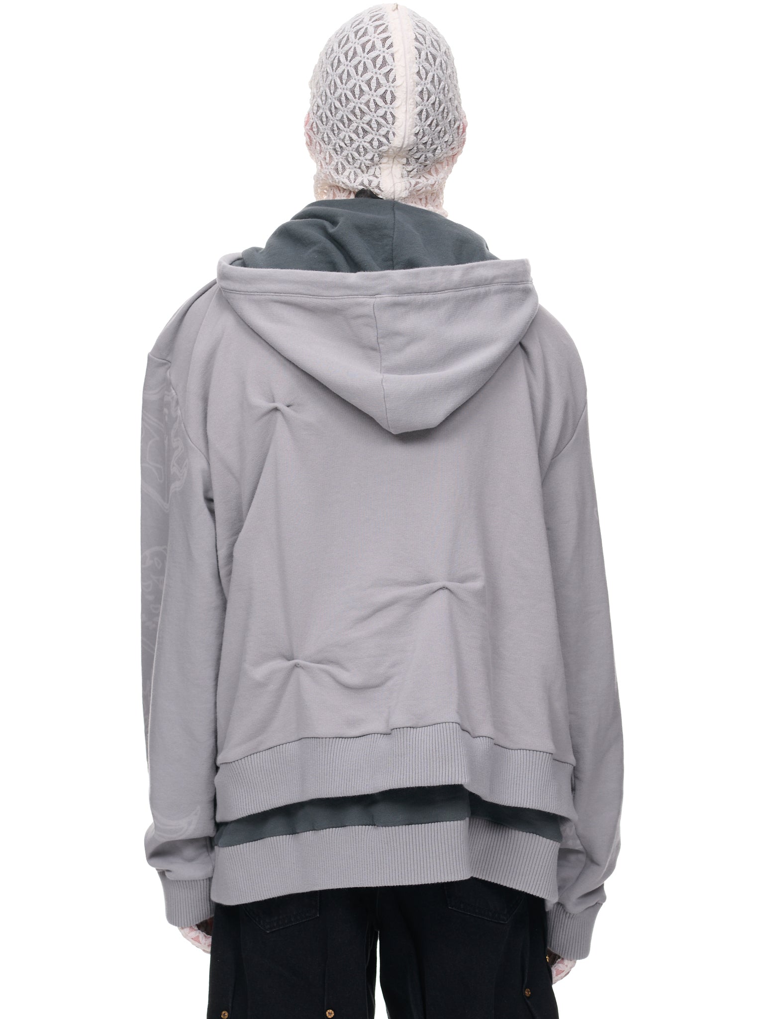 Double on sale layer hoodie