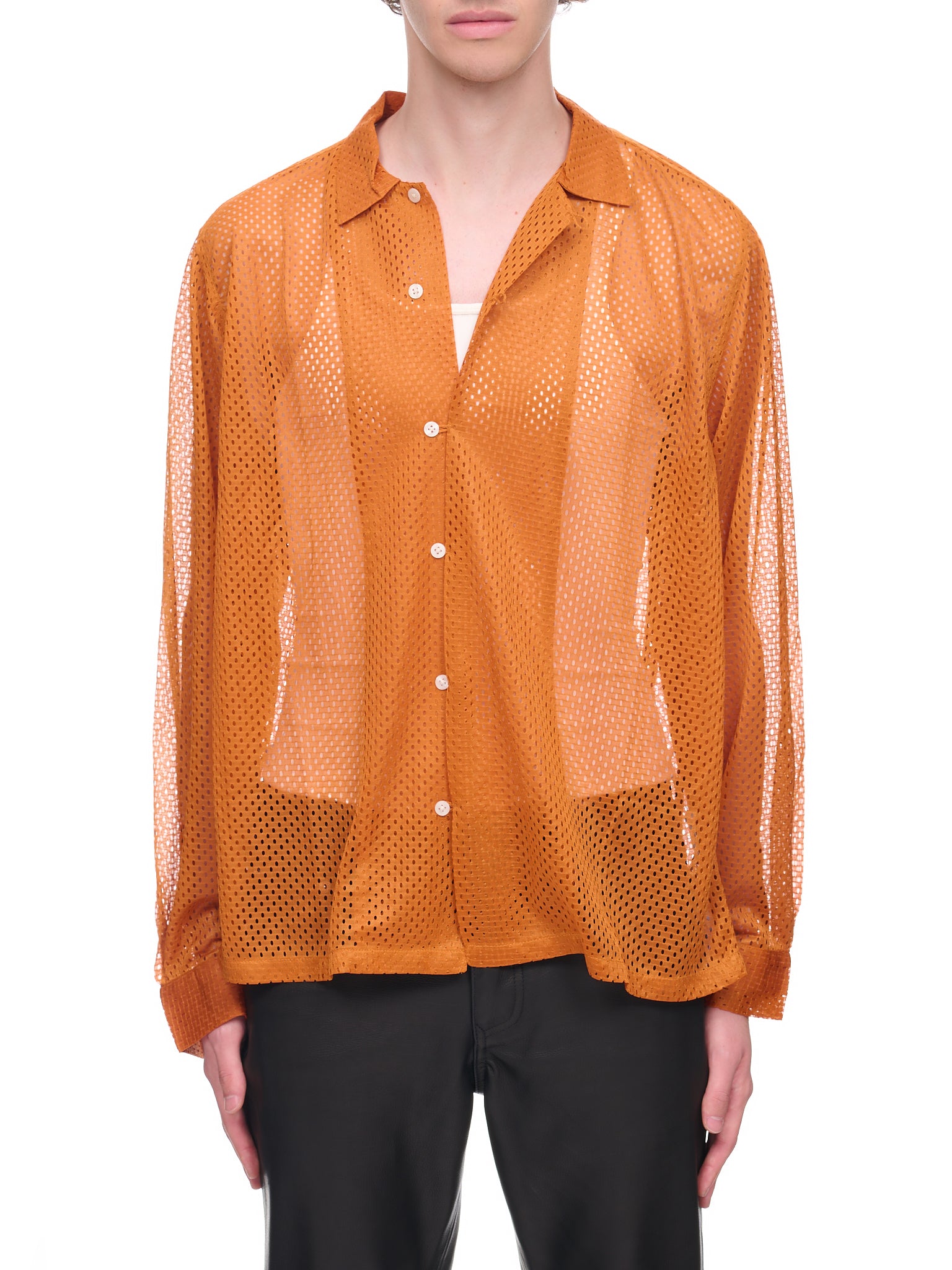 Spice Mesh Shirt (MRSH000132-SPICE)