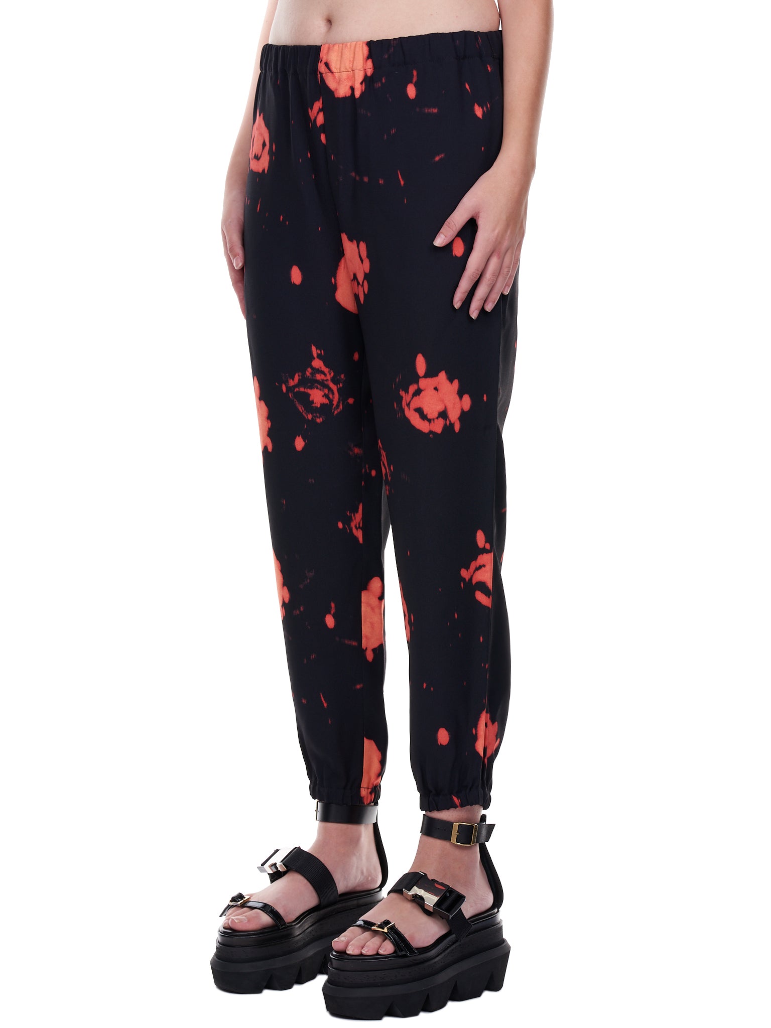 Marni Color Splash Viscose Trousers | H. Lorenzo - side 