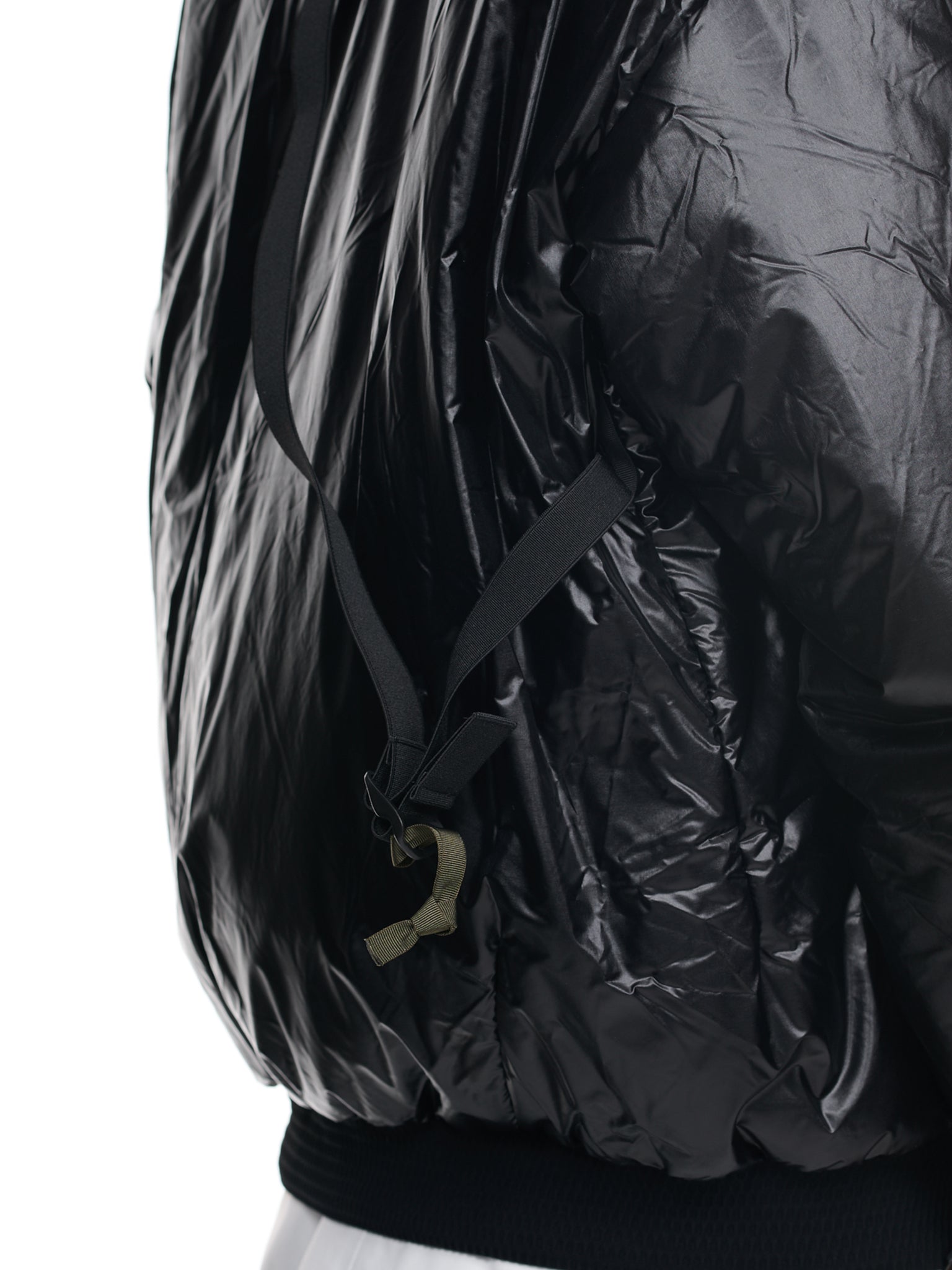 HD Nylon PrimaLoft® Insulated Hooded Jacket (S31-PX-BLACK)